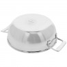 Zie dia Silver 7 Conische Sudderpot RVS 28 cm 4,8 L met Deksel