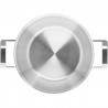 Zie dia Silver 7 Conische Sudderpot RVS 28 cm 4,8 L met Deksel