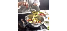 Silver 7 Cocotte Conique Inox 28 cm 4,8 L avec Couvercle