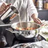 Zie dia Silver 7 Conische Sudderpot RVS 28 cm 4,8 L met Deksel
