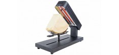 Aspen Traditioneel Raclette Apparaat met Kaaswiel Mat Zwart