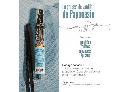 Papoea-Nieuw-Guinea Vanillestokjes 2 Stuks