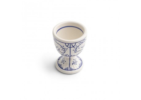 Copenhague Eierdopje Keramiek Glanzend Crème Wit Emaille
