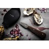 Zie dia Luxury Line Wengehouten Oestermesset + Siliconen Handbeschermer