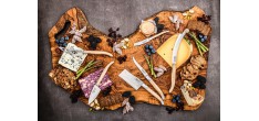 Luxury Line 3-delige Kaasmessenset met Olijfhouten Handvat