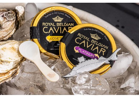Luxury Line Oester Kaviaar en Champagneproefdoos 5 Stuks