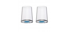 Splitglass Blauw Magnetische Witte Wijnbeker/Glas (Zonder Steel) 2 stu