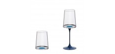 Splitglass Bleu Gobelet/Verre à Vin Blanc Aimanté Modulable (Sans Pied