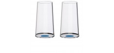 Splitglass Bleu Gobelet/Flute à Champagne Aimanté Modulable (Sans Pied