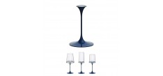 Splitglass Blauw Magnetische Modulaire Basis voor Wijn of Champagnegla