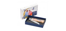 Cosmos Couteau N°08 Inox Manche Bois 8,5 cm Asile Edition Spéciale 