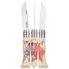 Zie dia Cosmos Mes nr. 08 RVS Houten Handvat 8,5 cm Asile Special Edition