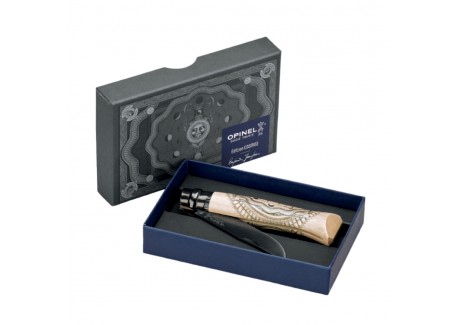 Cosmos Couteau N°08 Inox Manche Bois Benjamin Jeanjean Edition Spécial