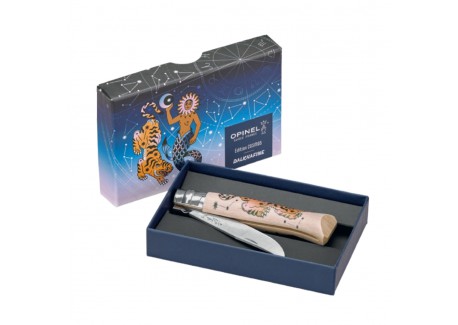 Cosmos Couteau N°08 Inox Manche Bois 8,5 cm Dalkhafine Edition Spécial