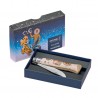 Voir la slide Cosmos Couteau N°08 Inox Manche Bois 8,5 cm Dalkhafine Edition Spécial