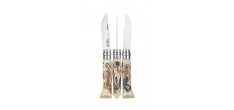 Cosmos Couteau N°08 Inox Manche Bois 8,5 cm Dalkhafine Edition Spécial