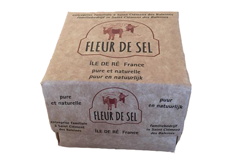 Fleur de Sel Bio de l'Ile de Ré en Boite Craft 150 g 