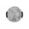 Zie dia Specialties 5 Stapelbare Stoommand van RVS 20 cm met Afneembare Handgr