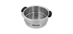 Specialties 5 Panier à Vapeur Empilable Inox 24 cm avec Poignées Amovi