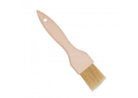 Bakkwast met Beukenhouten Handvat 19 cm