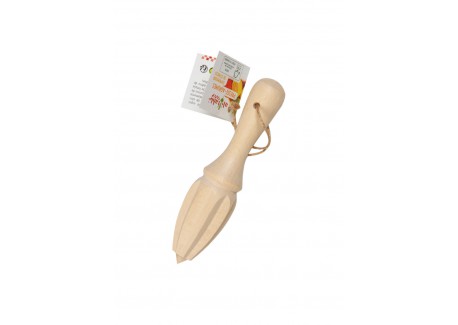 Presse Citron Manuel en Bois de Hêtre 15 cm 