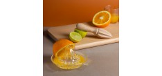 Presse Citron Manuel en Bois de Hêtre 15 cm 