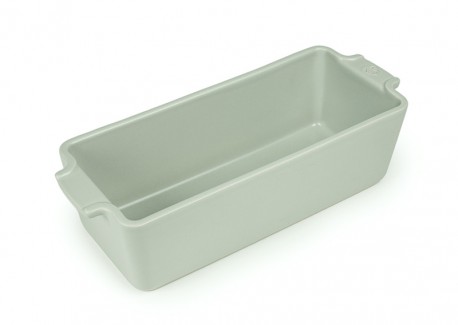 Appolia Plat à Four/Moule Cake Céramique Rectangulaire 31 cm Vert Mat