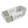 Zie dia Appolia Rechthoekige Keramische Ovenschaal /Taartvorm 31 cm Mat salieg