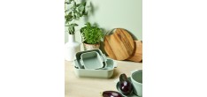Appolia Rechthoekige Ovenschaal 25x17 cm Mat Saliegroen