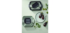 Appolia Plat à Four Céramique Rectangulaire 25x17 cm Vert Mat Sauge -N