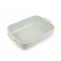 Appolia Plat à Four Céramique Rectangulaire 32x22 cm Vert Mat Sauge -N