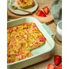Zie dia Appolia Rechthoekige Ovenschaal 32x22 cm Mat Saliegroen