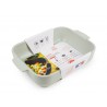 Zie dia Appolia Rechthoekige Ovenschaal 32x22 cm Mat Saliegroen