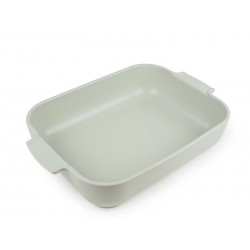 Appolia Plat à Four Céramique Rectangulaire 40x27 cm Vert Mat Sauge -N