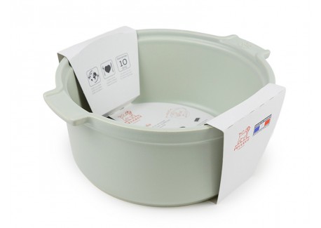 Appolia Souffléschaal Keramische 22 cm Mat Saliegroen