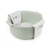 Zie dia Appolia Souffléschaal Keramische 22 cm Mat Saliegroen