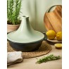 Voir la slide Atlas Tajine 30 cm Vert Mat Sauge et Noir 