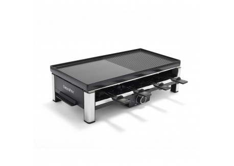 Bistro Gourmet Appareil à Raclette 3-en-1 sans PFAS (8 pers) 