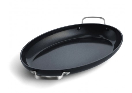 Copenhagen Poêle à Poisson Ovale Anti-adhésive Céramique 40 cm 
