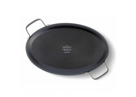 Copenhagen Poêle à Poisson Ovale Anti-adhésive Céramique 40 cm 
