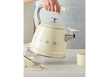 Geëmailleerde Fluitketel 2,3 L Crèmewit WKF01CR