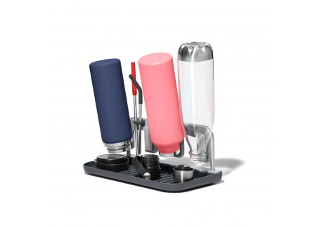 Egouttoir Pliable pour Gourde Bouteille Isotherme Travel Mug et Paille