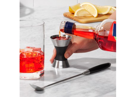 SteeL Jigger Dubbele Maatbeker Cocktaildispenser RVS Gegrad