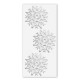 Tapis en Silicone Tuile Flocons de Neige Noël 