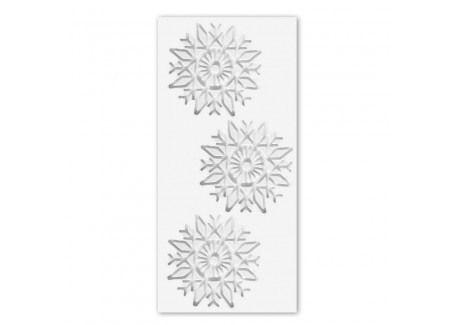 Tapis en Silicone Tuile Flocons de Neige Noël 