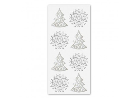 Siliconen Mat voor Tuile Kerstboom en Sneeuwvlokken