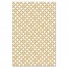 Zie dia Chocoladetransferblad met Goudkleurig Motief Kerststronk 28,5x19 cm 2