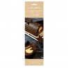 Zie dia Chocoladetransferblad met Goudkleurig Motief Kerststronk 28,5x19 cm 2