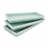Voir la slide Moule Layer Cake et Génoise Silicone Rectangulaire 25x10 cm 3 pcs 