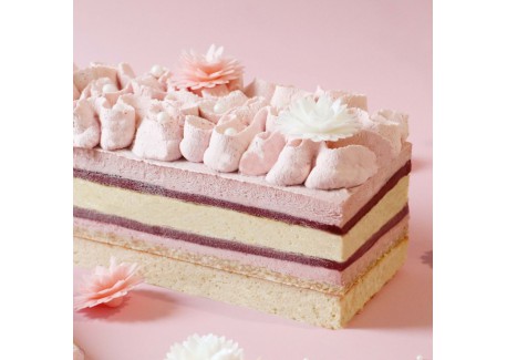 Moule Layer Cake et Génoise Silicone Rectangulaire 25x10 cm 3 pcs 